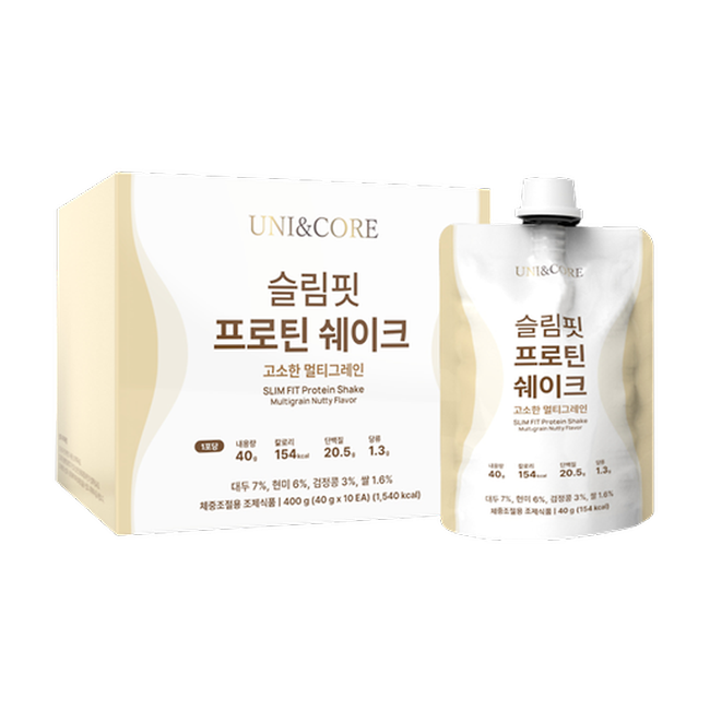 Slim Fit Protein Shake Multigrain Nutty Flavor